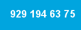 929 194 63 75 929 194 63 75